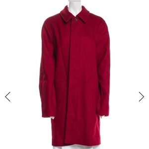 A.P.C. Red Wool Coat